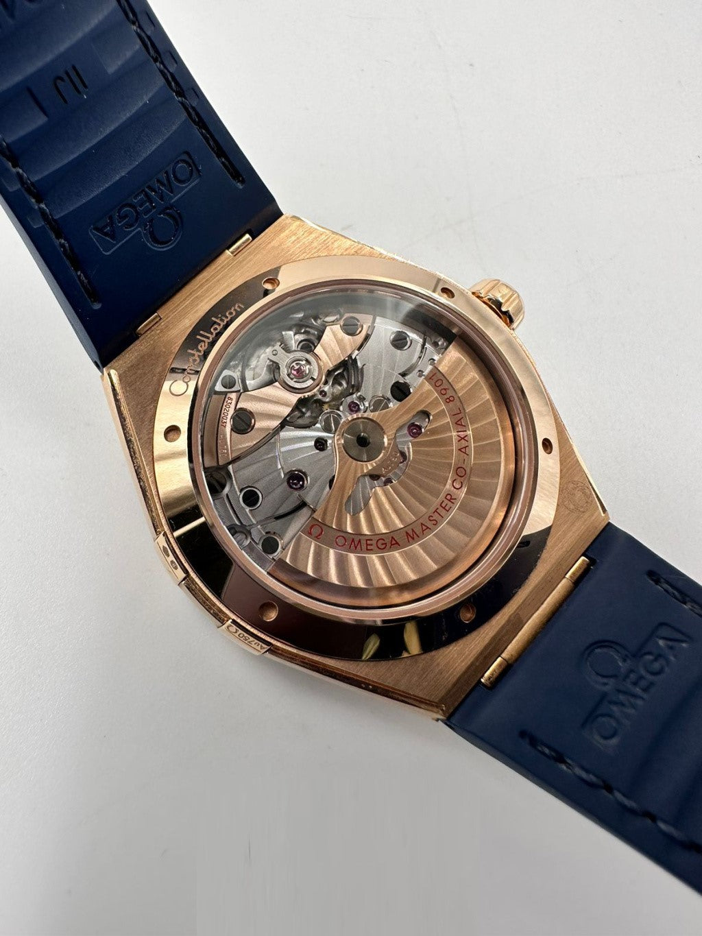 Omega Constellation 41 Mm, Steel & Gold, Leather Strap Watch