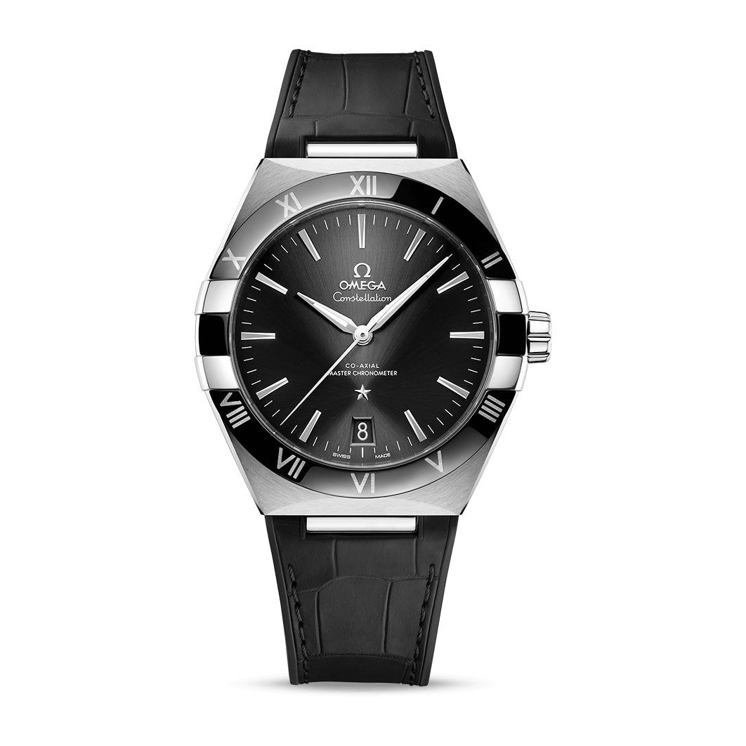 Omega Constellation Watch, 41mm Black Dial