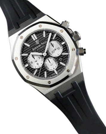 Audemars Piguet Royal Oak Chronograph 41 mm – Black Strap