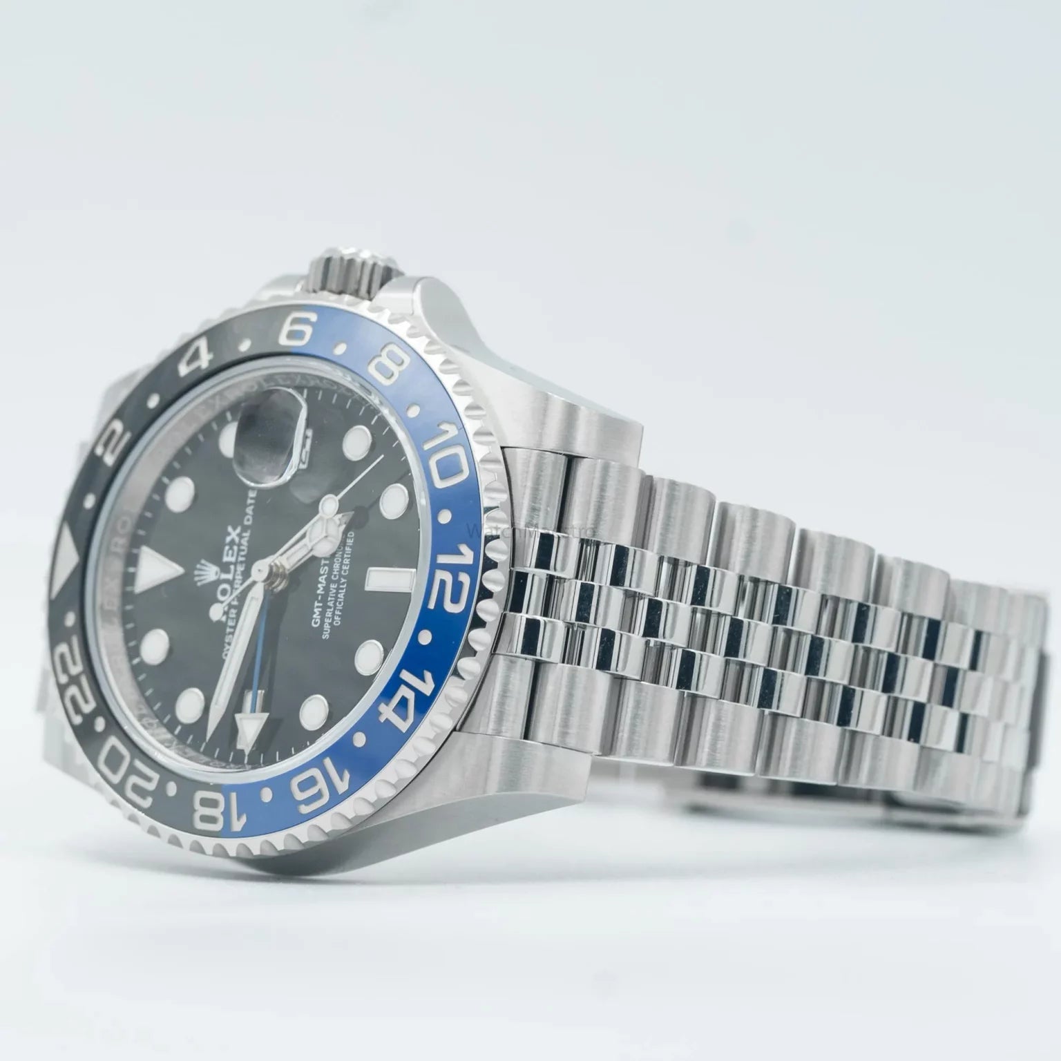 Rolex GMT-Master II “Batman” – Dual Time Luxury Steel Watch with Jubilee Bracelet