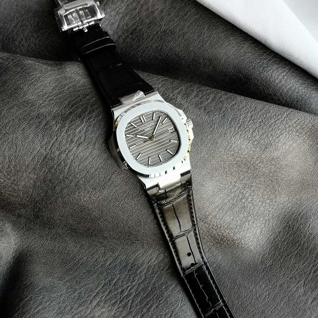 Patek Philippe Nautilus 5711  – Black Leather (AAA Quality)