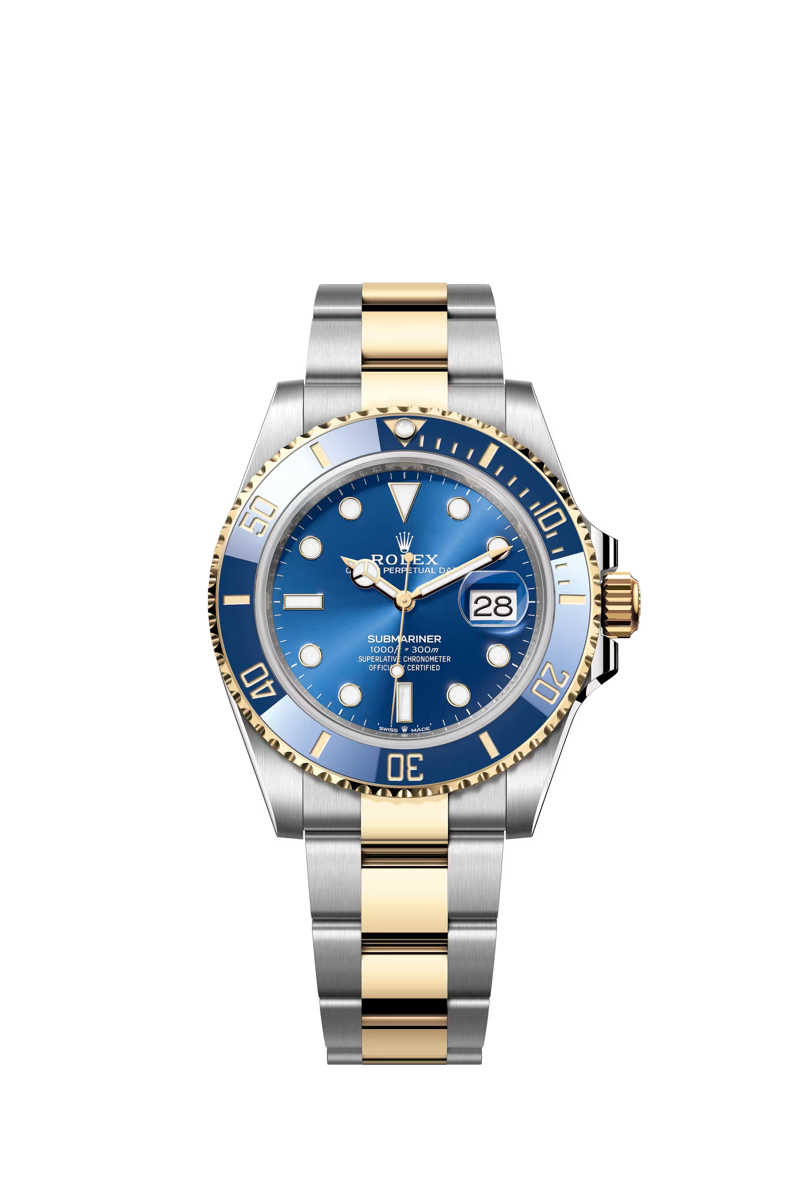 Rolex Submariner Date – Two-Tone Blue Diver’s Watch, 41mm